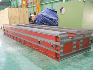 落地鏜銑床床身